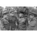 Пуговица погонная на полевые погоны генералов Красной Армии - герб СССР с 11 лентами (11 республик). Диаметр 18 мм, ХАКИ.