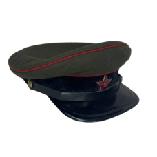 Фуражка суконная комначсостава АБТВ РККА, обр. 1941г.. Без стального каркаса в тулии.
